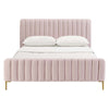 TOV Furniture Angela Velvet Bed