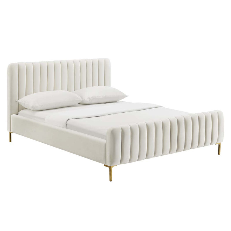 TOV Furniture Angela Velvet Bed