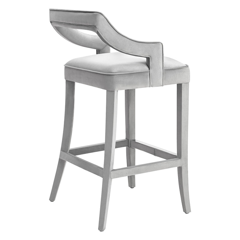 TOV Furniture Tiffany Velvet Bar Stool