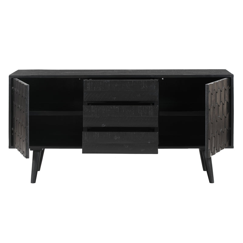 TOV Furniture Valentina Black Buffet