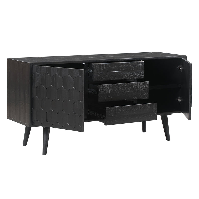 TOV Furniture Valentina Black Buffet