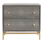 TOV Furniture Pesce Shagreen Nightstand