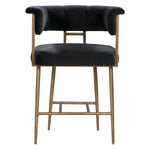 TOV Furniture Astrid Velvet Counter Stool