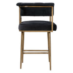 TOV Furniture Astrid Velvet Counter Stool