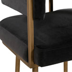 TOV Furniture Astrid Velvet Bar Stool