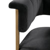 TOV Furniture Astrid Velvet Bar Stool