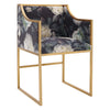 Apollo Velvet Accent Chair