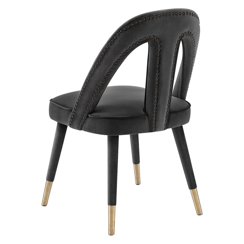 TOV Furniture Petra Velvet Side Chair