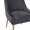 TOV Furniture Beatrix Pleated Velvet Side Chair