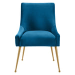 TOV Furniture Beatrix Pleated Velvet Side Chair