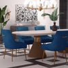 TOV Furniture Rishi Rope Oval Dining Table