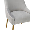 TOV Furniture Beatrix Pleated Velvet Side Chair