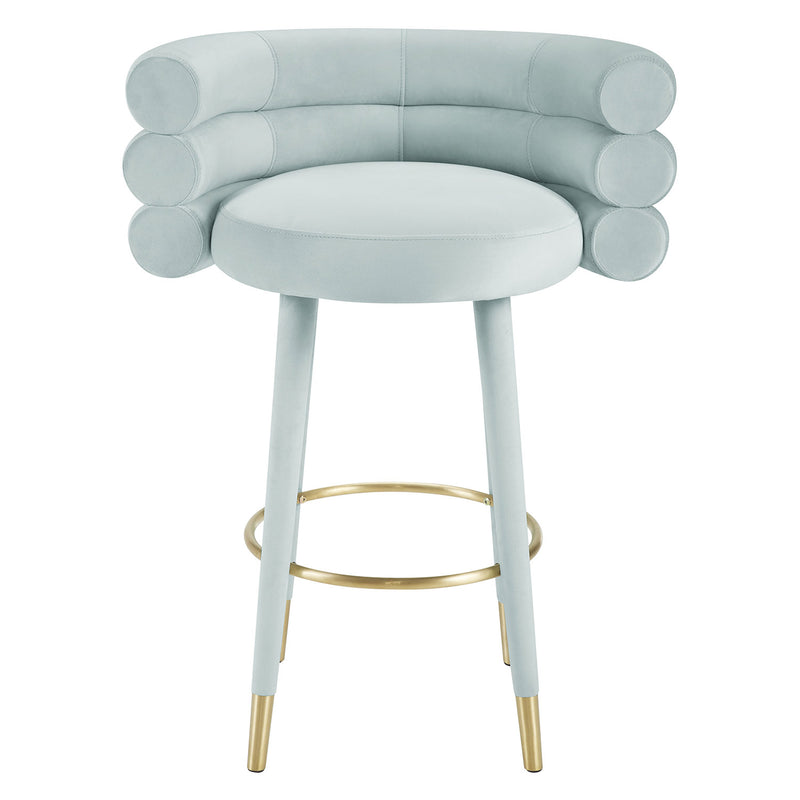 TOV Furniture Betty Velvet Bar Stool