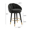 TOV Furniture Myla Swivel Counter Stool