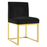 Mercutio Velvet Accent Chair