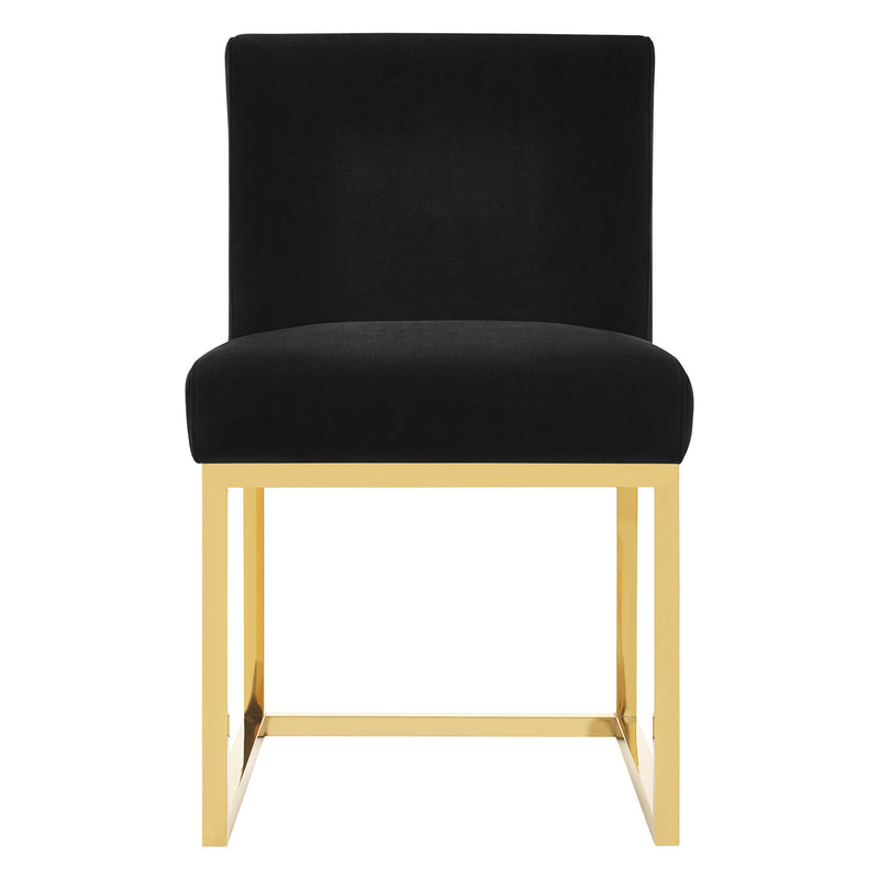 Mercutio Velvet Accent Chair