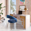 TOV Furniture Suzie Rattan Desk