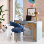 TOV Furniture Suzie Rattan Desk