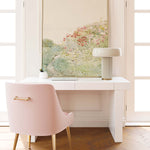 TOV Furniture Clara Glossy Lacquer Desk