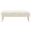 TOV Furniture Jessica Velvet Bench