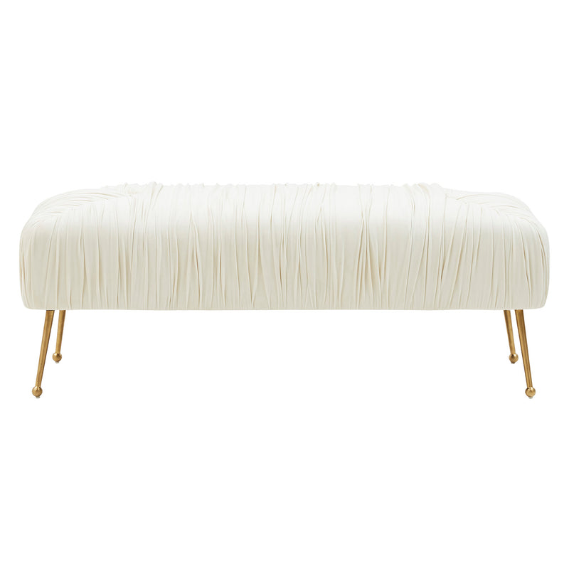 TOV Furniture Jessica Velvet Bench