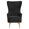 TOV Furniture Julia Velvet Wingback Chair