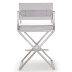 TOV Furniture Director Stainless Steel Counter Stool