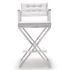 TOV Furniture Director Stainless Steel Bar Stool