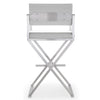 TOV Furniture Director Stainless Steel Bar Stool