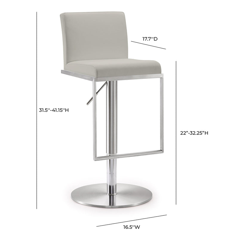 Bowie Stainless Steel Bar Stool