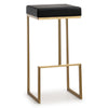 TOV Furniture Ferra Gold Barstool Set of 2