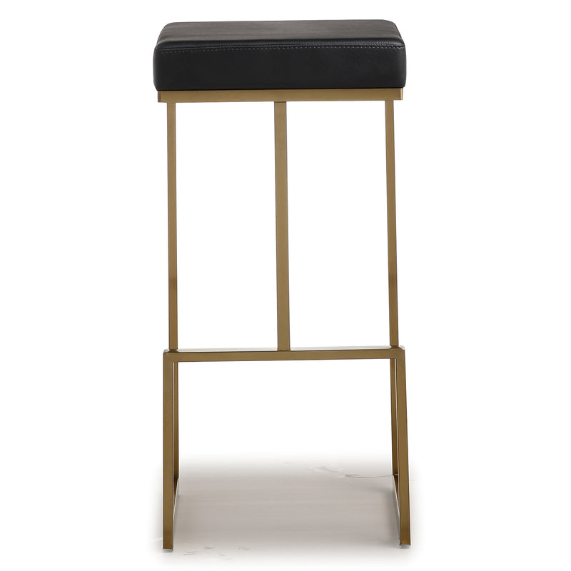 TOV Furniture Ferra Gold Barstool Set of 2