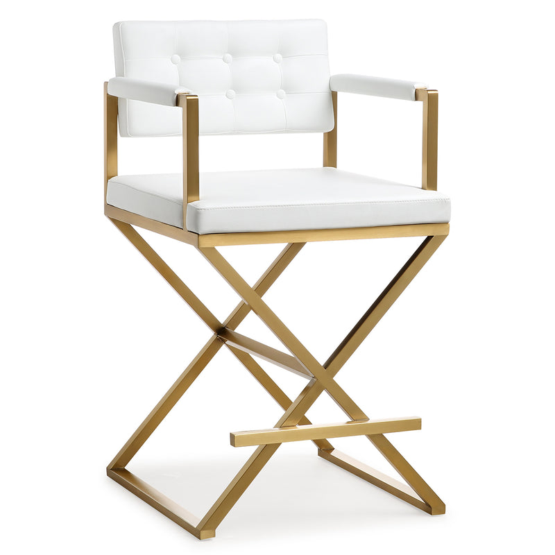 TOV Furniture Director Gold Counter Stool