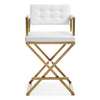 TOV Furniture Director Gold Counter Stool