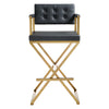 TOV Furniture Director Gold Bar Stool