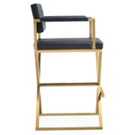 TOV Furniture Director Gold Bar Stool