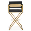 TOV Furniture Director Gold Bar Stool