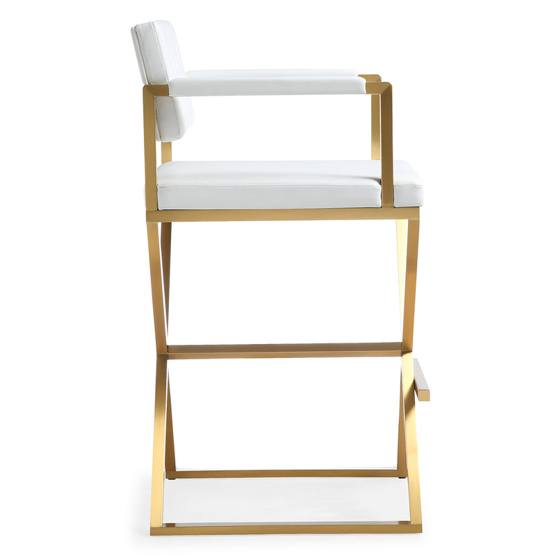 TOV Furniture Director Gold Bar Stool