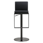 Bowie Black Steel Bar Stool