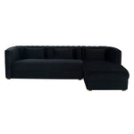 TOV Furniture Callie Velvet Right Arm Sectional Sofa