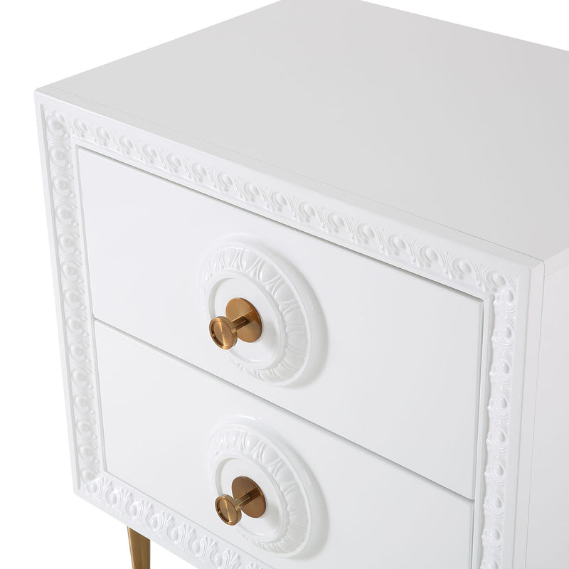 TOV Furniture Bovey Lacquer Side Table