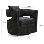 TOV Furniture Kennedy Swivel Chair