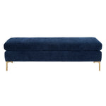 TOV Furniture Delilah Textured Velvet Bench