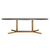 TOV Furniture Gemma Black Marble Coffee Table