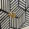 TOV Furniture Bone Inlay Side Table