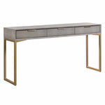 TOV Furniture Pesce Shagreen Console Table