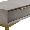 TOV Furniture Pesce Shagreen Console Table