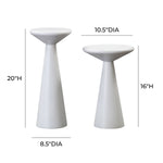 Velvette Accent Table Set of 2