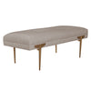 TOV Furniture Brno Waived Velvet Bench