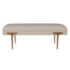 TOV Furniture Brno Waived Velvet Bench